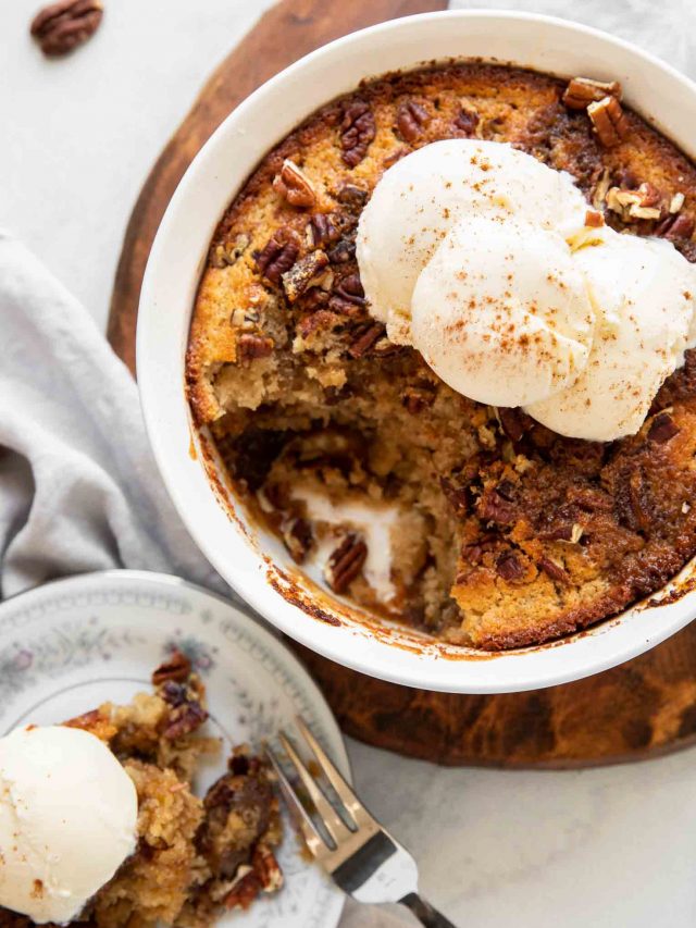 Maple Whiskey Pudding Cake Story Desserts & Drinks