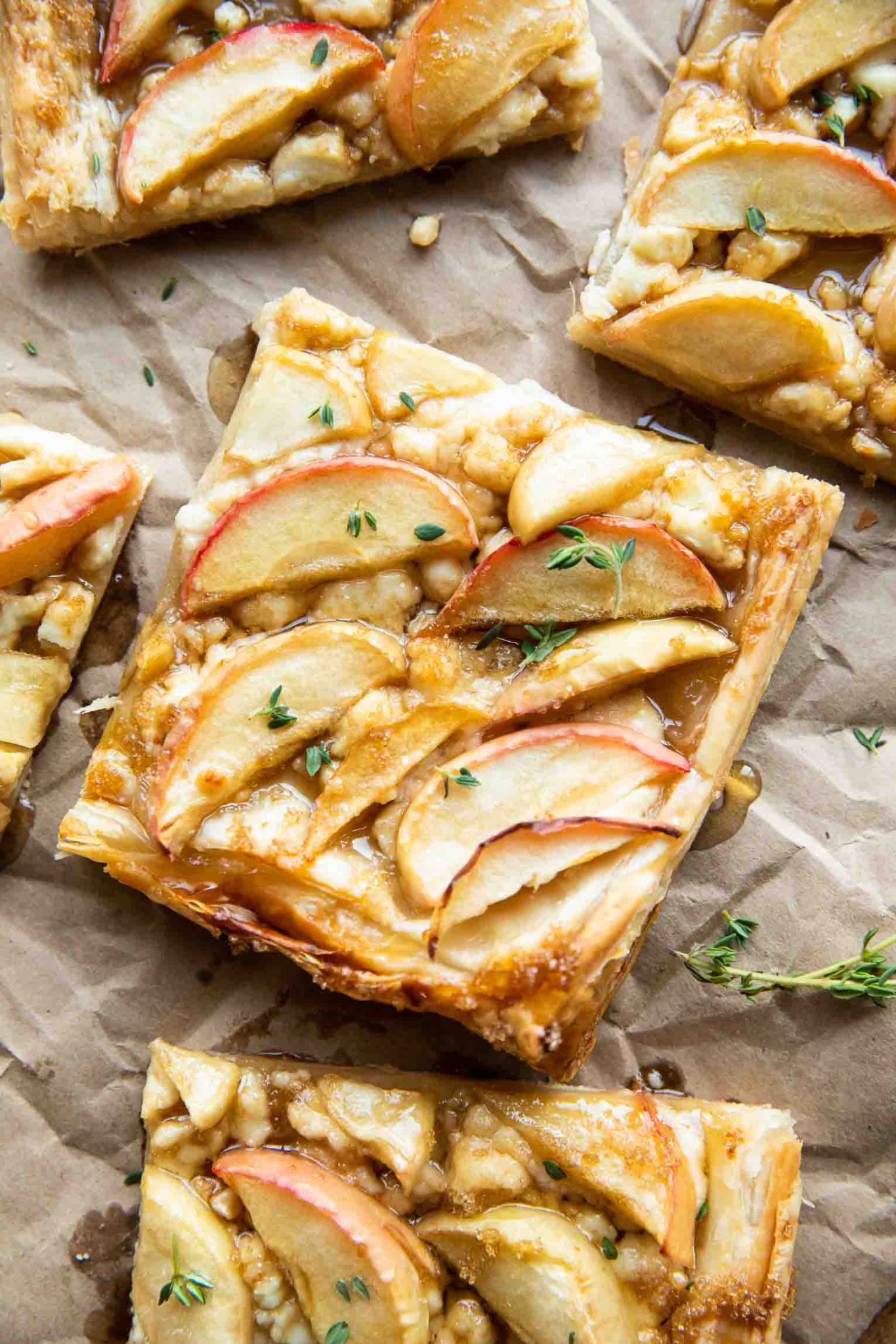 Apple Goat Cheese Puff Pastry Desserts & Drinks