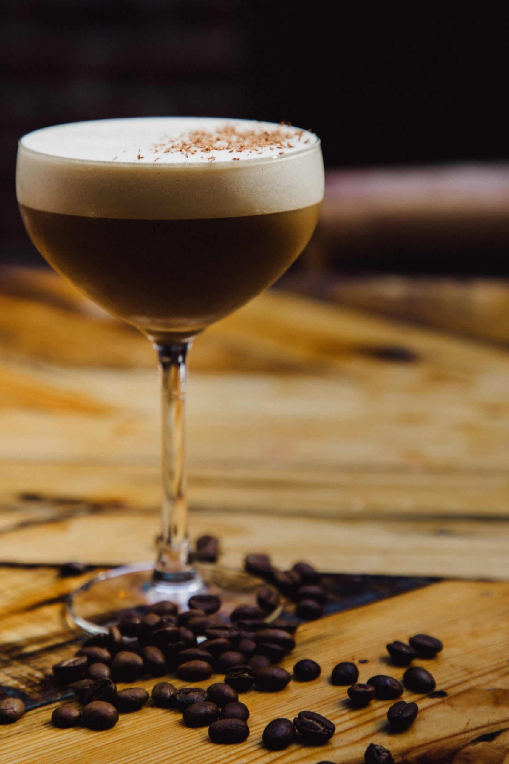 Coffee cocktail with Kahlua.