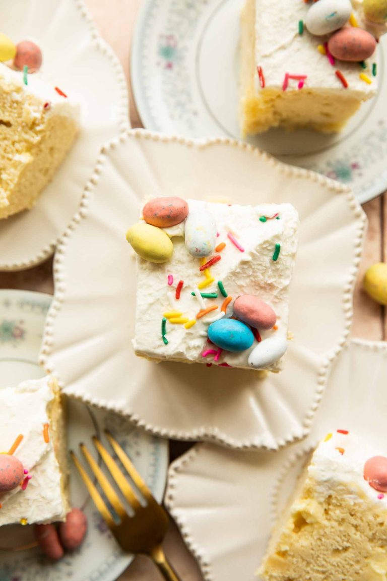 The BEST Easter Poke Cake Recipe Desserts & Drinks