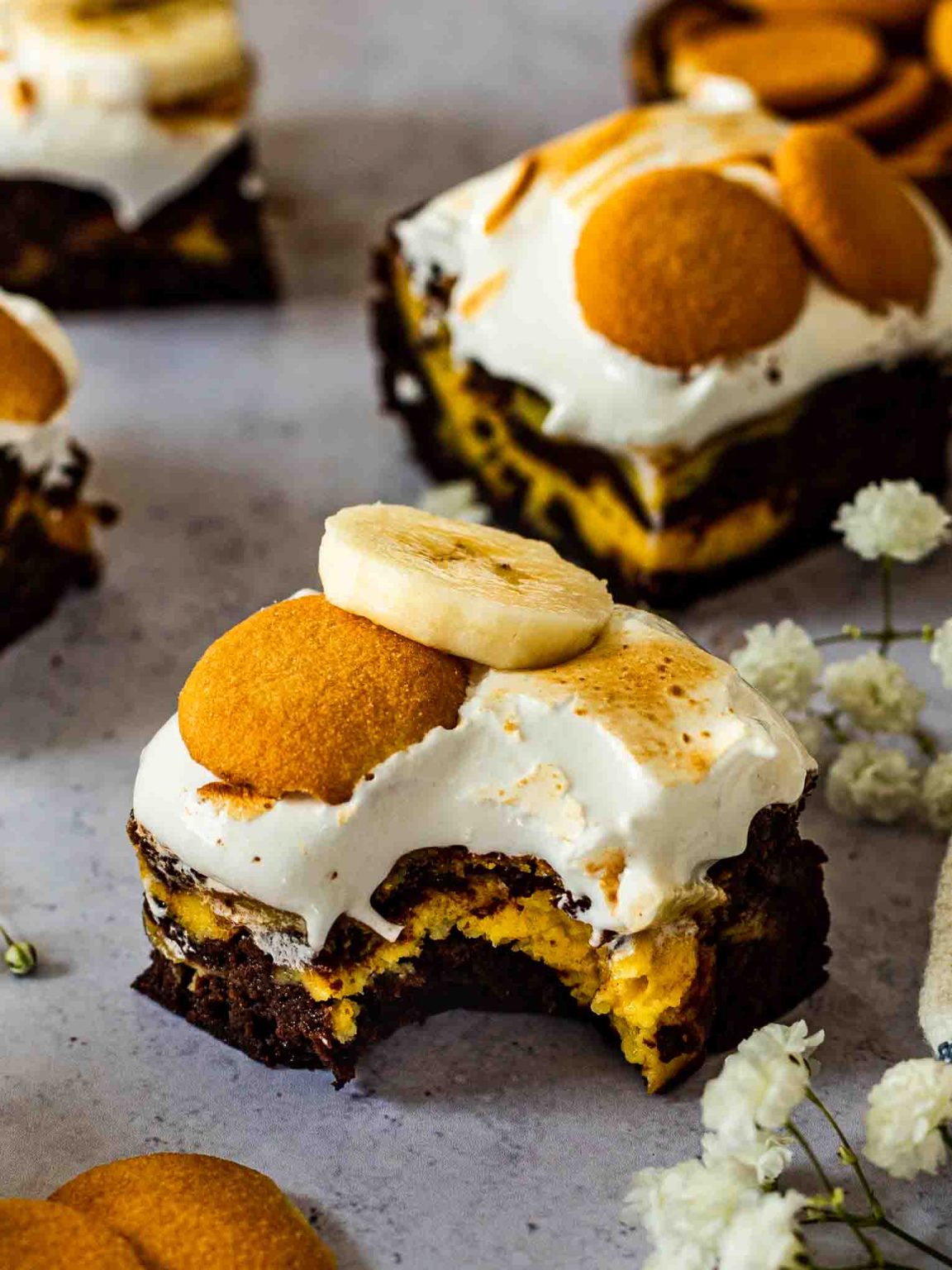 Banana Pudding Brownies Recipe Desserts & Drinks