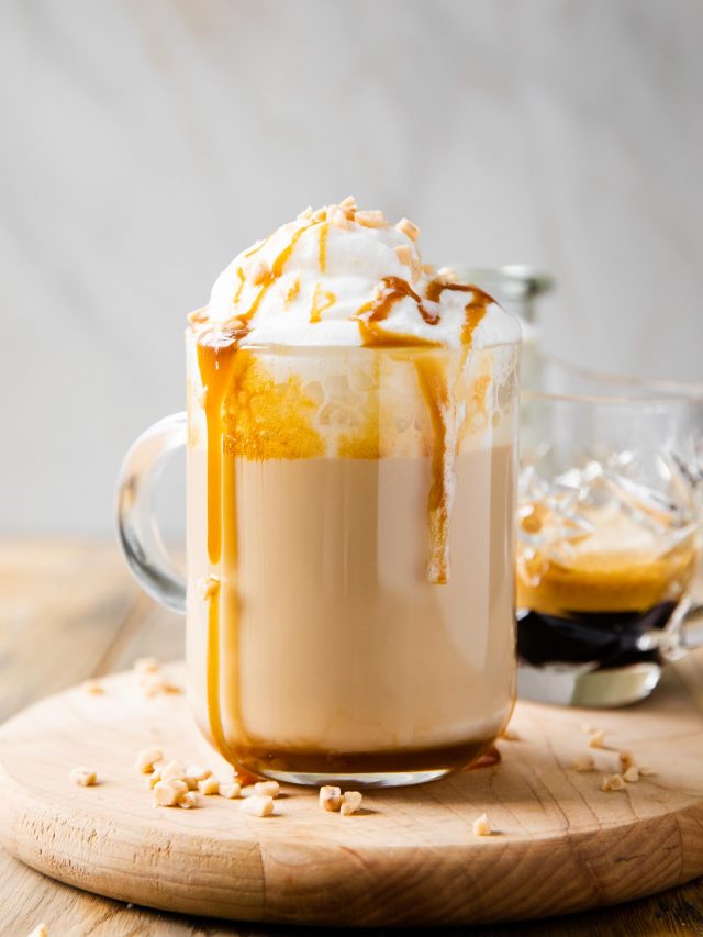 Caramel Brûlée Latte Story Desserts & Drinks