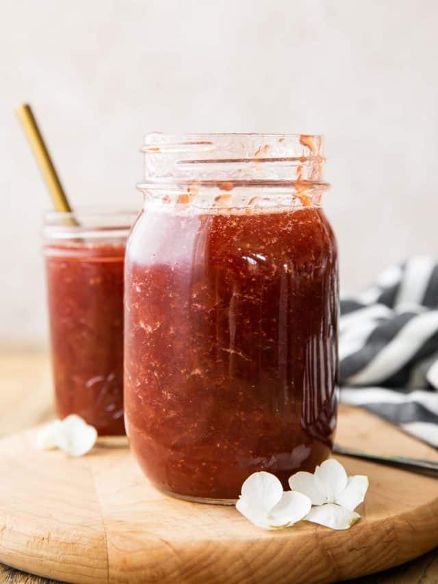 Strawberry Rhubarb Jam Recipe Story
