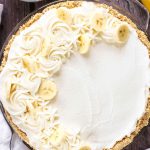 Easy and beautiful Banana Cream Pie for summer cook outs!