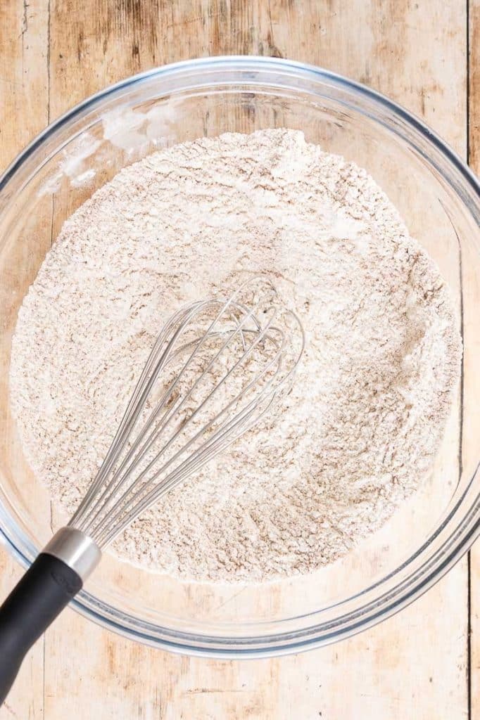 Cinnamon & Sugar with whisk.